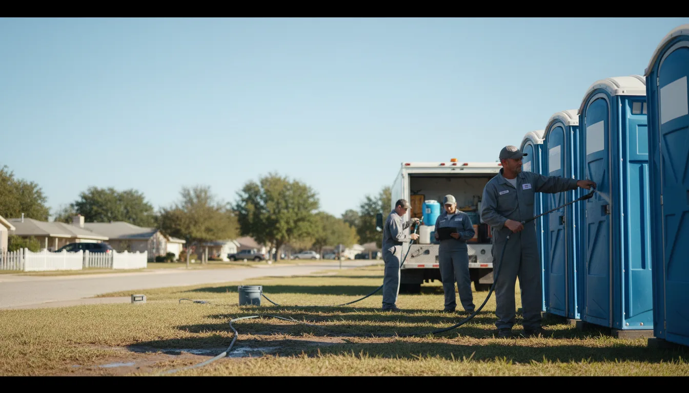 Long-Term Portable Toilet Rental in Byron, GA near me